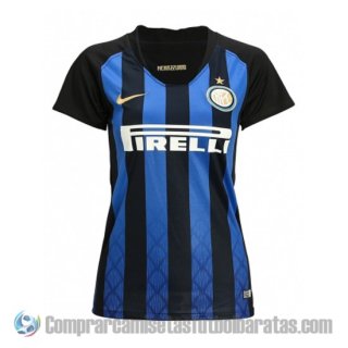 Camiseta Inter Milan Primera Mujer 18-19 Camiseta Inter Milan Primera Mujer 18-19
