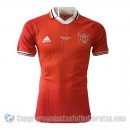 Camiseta Polo del Manchester United 19-20 Raya Rojo
