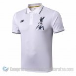 Camiseta Polo del Liverpool 19-20 Blanco