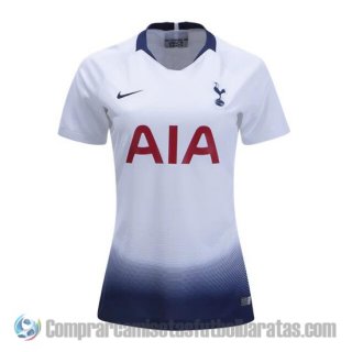 Camiseta Tottenham Hotspur Primera Mujer 18-19 Camiseta Tottenham Hotspur Primera Mujer 18-19