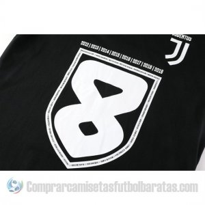 Chandal del Juventus Escudo de Celebracion Manga Corta 19-20 Negro