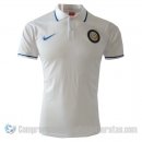 Camiseta Polo del Inter Milan 19-20 Blanco
