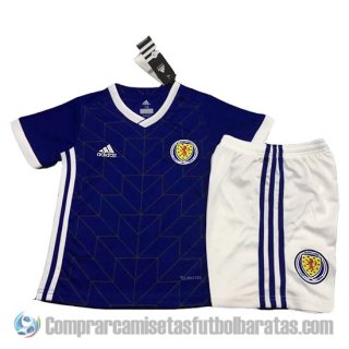 Camiseta Escocia Primera Nino 2018 Camiseta Escocia Primera Nino 2018
