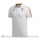 Camiseta Polo del Real Madrid 19-20 Blanco y Oro