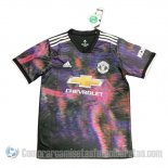 Camiseta de Entrenamiento Manchester United 19-20 Purpura