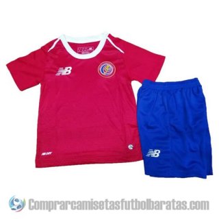 Camiseta Costa Rica Primera Nino 2018 Camiseta Costa Rica Primera Nino 2018