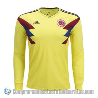 Camiseta Colombia Primera Manga Larga 2018 Camiseta Colombia Primera Manga Larga 2018