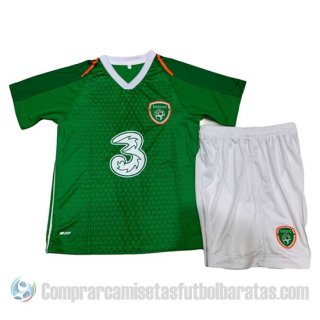 Camiseta Irlanda Primera Nino 18-19 Camiseta Irlanda Primera Nino 18-19