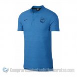 Camiseta Polo del Barcelona 2019-20 Azul