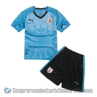 Camiseta Uruguay Primera Nino 2018 Camiseta Uruguay Primera Nino 2018