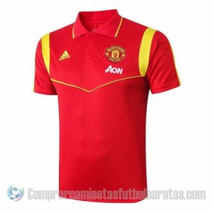 Camiseta Polo del Manchester United 19-20 Rojo