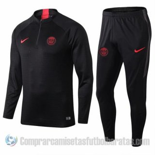 Chandal del Paris Saint-Germain 19-20 Negro Chandal del Paris Saint-Germain 19-20 Negro
