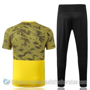 Chandal del Manchester City Manga Corta 19-20 Amarillo