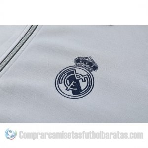 Chandal con Capucha del Real Madrid 19-20 Gris