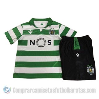 Camiseta Sporting Primera Nino 19-20 Camiseta Sporting Primera Nino 19-20