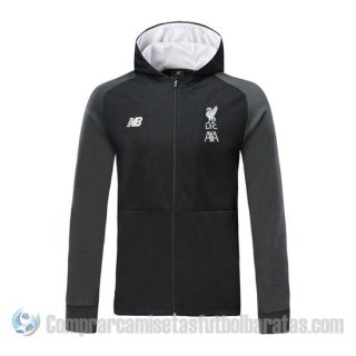 Chaqueta con Capucha del Liverpool 2019-20 Negro