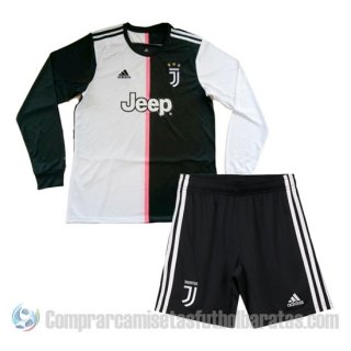 Camiseta Juventus Primera Manga Larga Nino 19-20