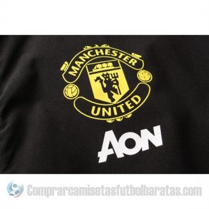 Chaqueta con Capucha del Manchester United 19-20 Negro