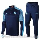 Chandal del Olympique Marsella 19-20 Azul Oscuro