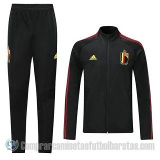 Chandal del Belgica 2020 Negro Chandal del Belgica 2020 Negro
