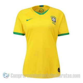 Camiseta Brasil Primera Mujer 2019