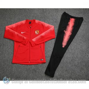 Chandal del Guangzhou Evergrande 19-20 Rojo