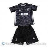 Camiseta Juventus Portero Nino 19-20 Negro