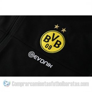 Chaqueta con Capucha del Borussia Dortmund 2019-20 Negro