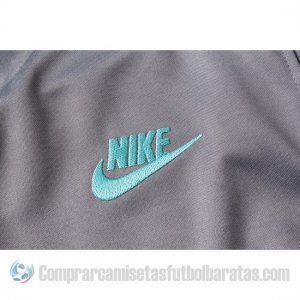 Chaqueta del Barcelona 19-20 Gris y Verde