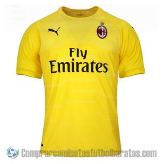 Camiseta AC Milan Portero 18-19 Amarillo