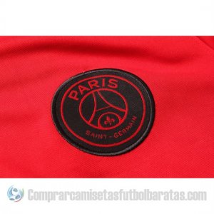 Chandal del Paris Saint-Germain Manga Corta 2019-20 Rojo