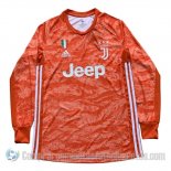 Camiseta Juventus Portero Manga Larga 19-20 Naranja