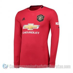 Camiseta Manchester United Primera Manga Larga 19-20