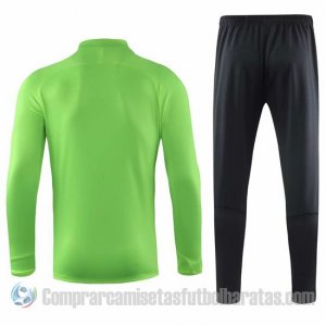 Chandal del Manchester City Nino 19-20 Verde