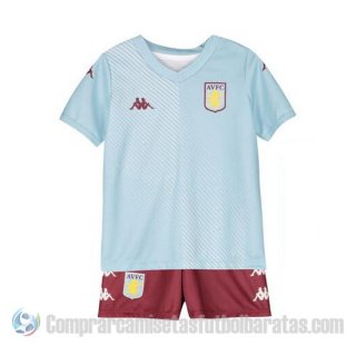 Camiseta Aston Villa Segunda Nino 19-20 Camiseta Aston Villa Segunda Nino 19-20