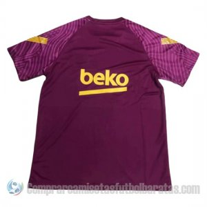 Camiseta de Entrenamiento Barcelona 2019-20 Purpura