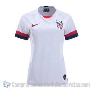 Camiseta Estados Unidos 4 Star Primera Mujer 2019 Camiseta Estados Unidos 4 Star Primera Mujer 2019