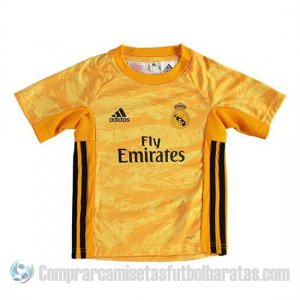 Camiseta Real Madrid Portero Primera Nino 19-20