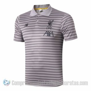 Camiseta Polo del Liverpool 19-20 Gris Claro