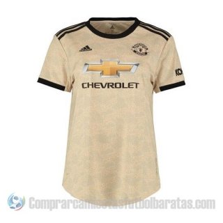 Camiseta Manchester United Segunda Mujer 19-20 Camiseta Manchester United Segunda Mujer 19-20