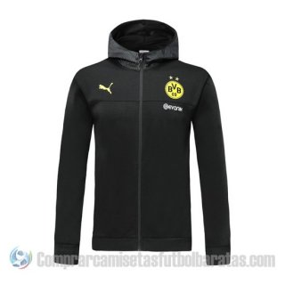 Chaqueta con Capucha del Borussia Dortmund 2019-20 Negro