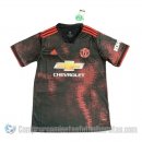 Camiseta de Entrenamiento Manchester United 19-20 Rojo y Negro