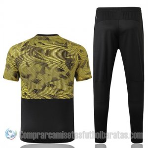 Chandal del Borussia Dortmund Manga Corta 19-20 Negro