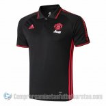 Camiseta Polo del Manchester United 2019-20 Negro