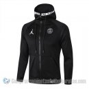 Chaqueta con Capucha del Paris Saint-Germain 19-20 Negro