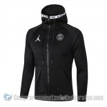 Chaqueta con Capucha del Paris Saint-Germain 19-20 Negro