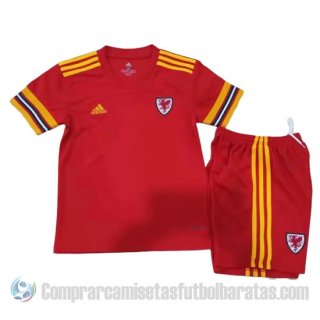 Camiseta Gales Primera Nino 2020