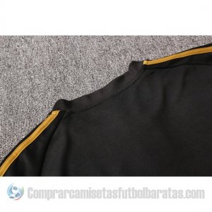 Chandal del Real Madrid 19-20 Negro y Oro