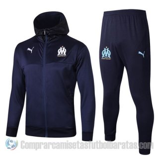 Chandal con Capucha del Olympique Marsella 19-20 Azul