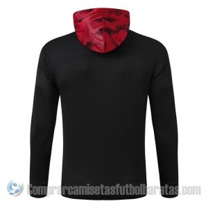 Chaqueta con Capucha del AC Milan 19-20 Negro